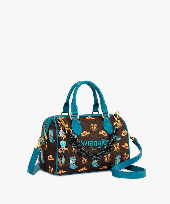 Wrangler Rodeo Icons Western Boston Bag