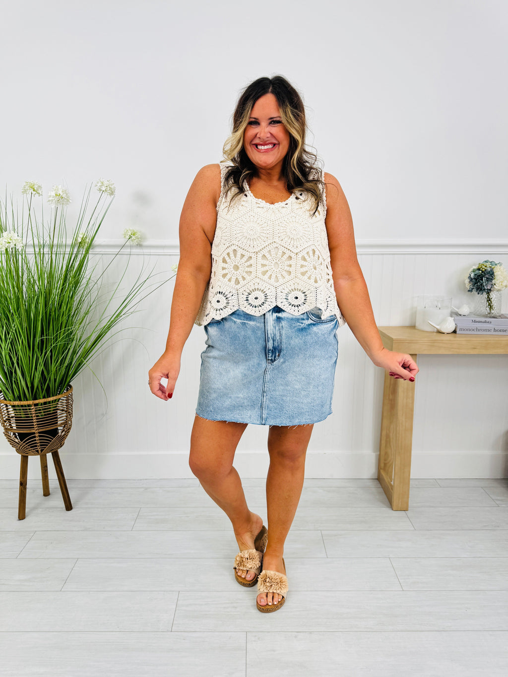 Judy Blue The Magic Touch Skirt