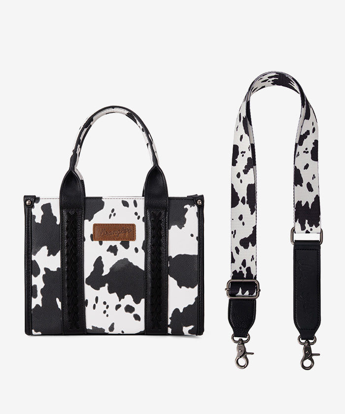 Wrangler Cow Print Concealed Crossbody Bag