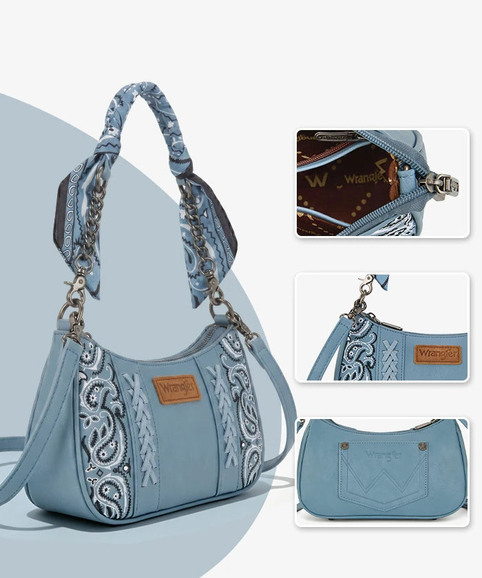 Wrangler Desert Paisley Shoulder Bag