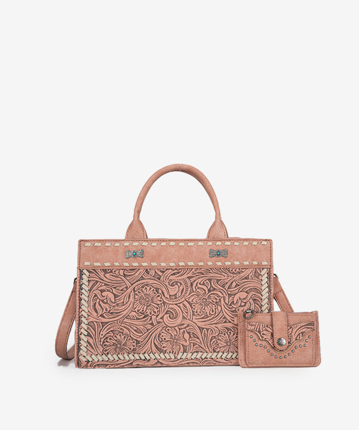 Montana West Floral Tooled Tote Bag Collection