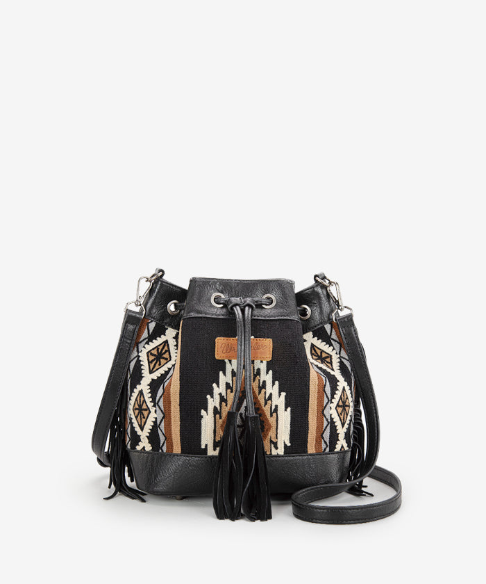 Wrangler Aztec Knitted Bucket Bag Collection