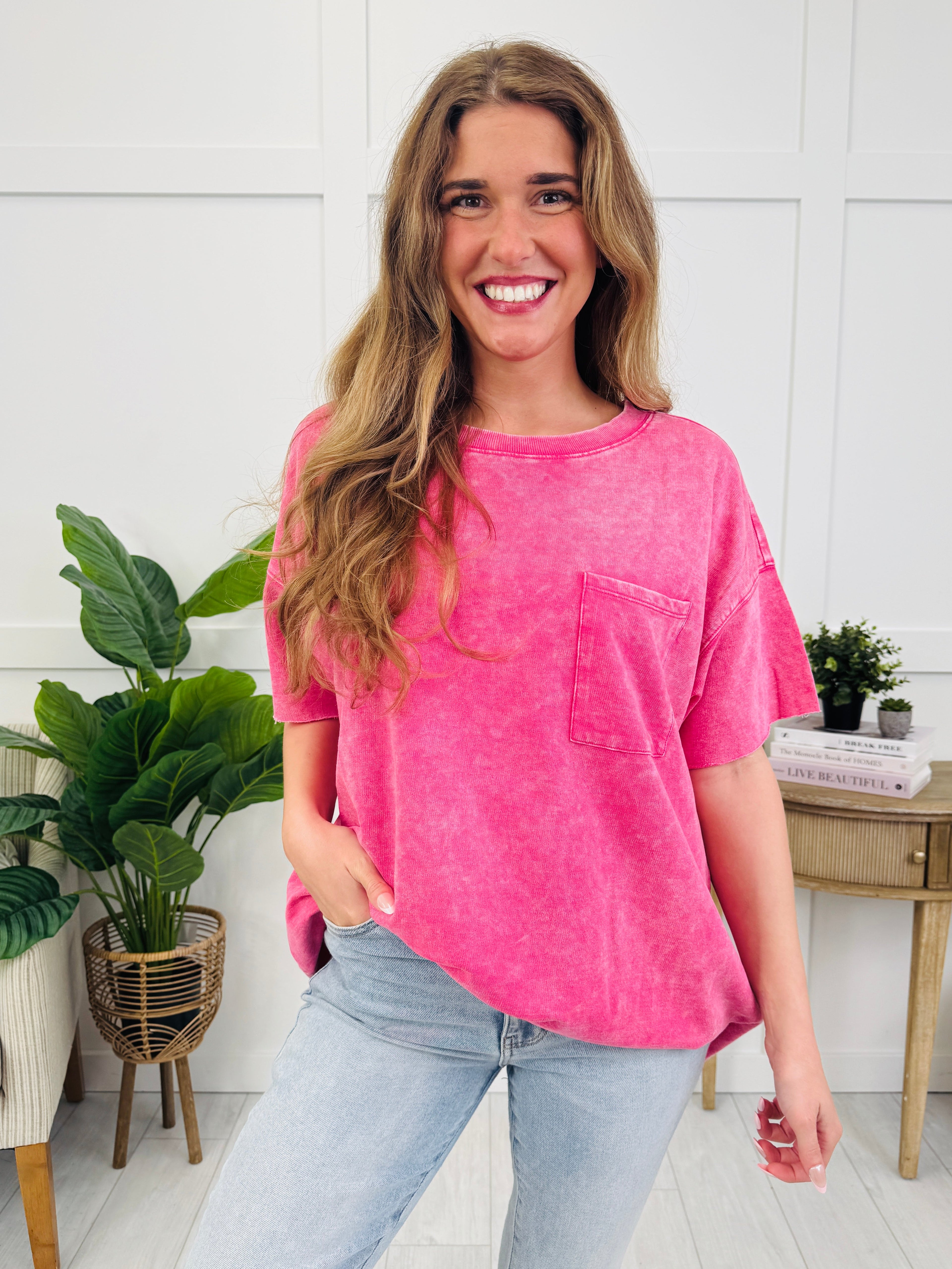 Lingering Comfort Top In Multiple Colors