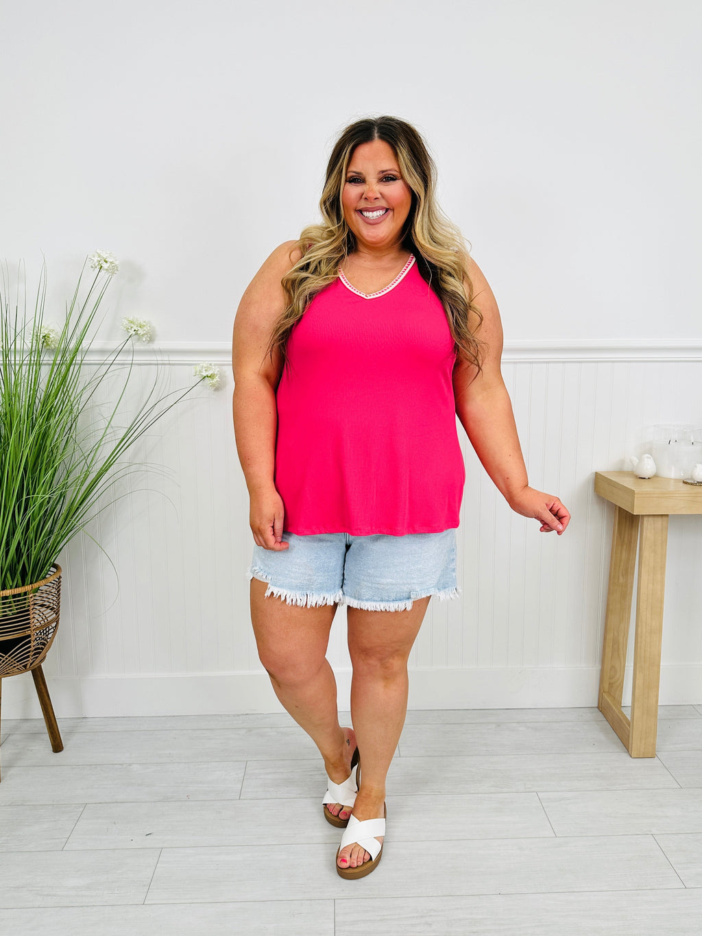 Warm Weather Vibes Tank Top In Multiple Colors