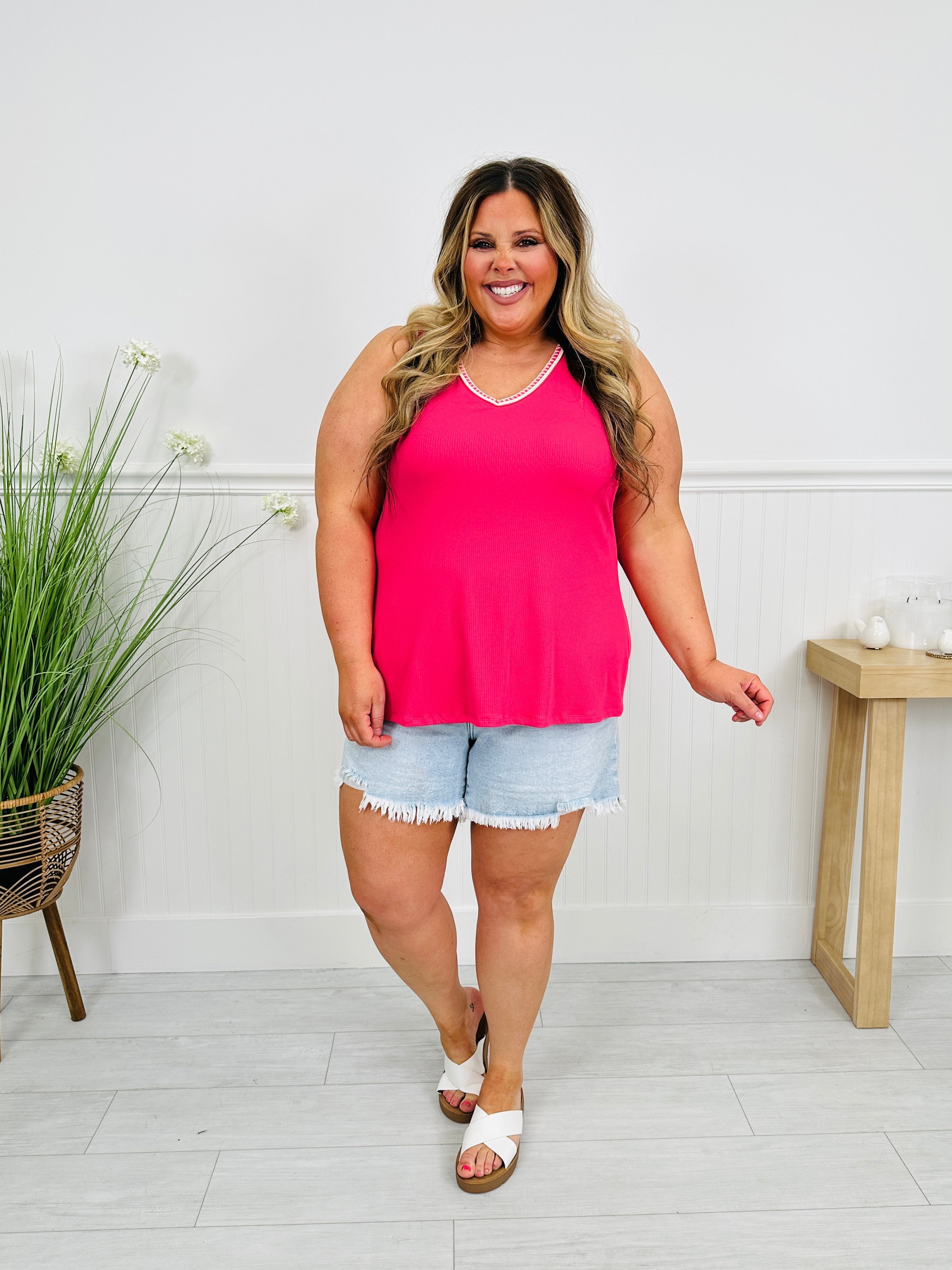 Warm Weather Vibes Tank Top In Multiple Colors