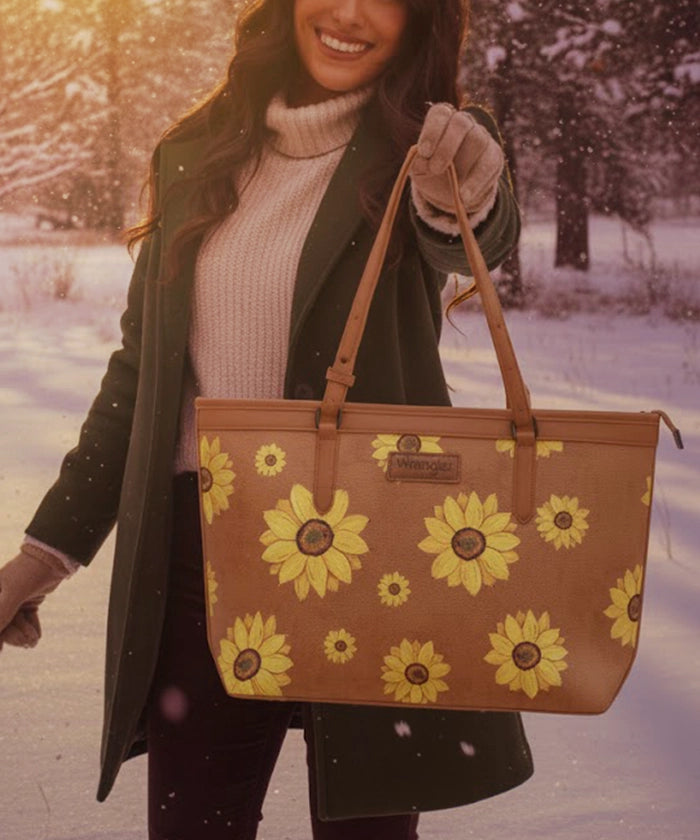 Wrangler Sunflower Tote Bag Collection