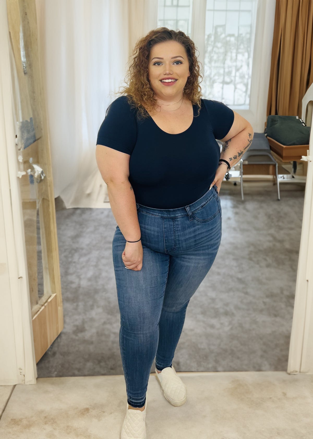 JUDY Tummy Control Pull On Skinny Jeans (Buy 2 Free Shipping)
