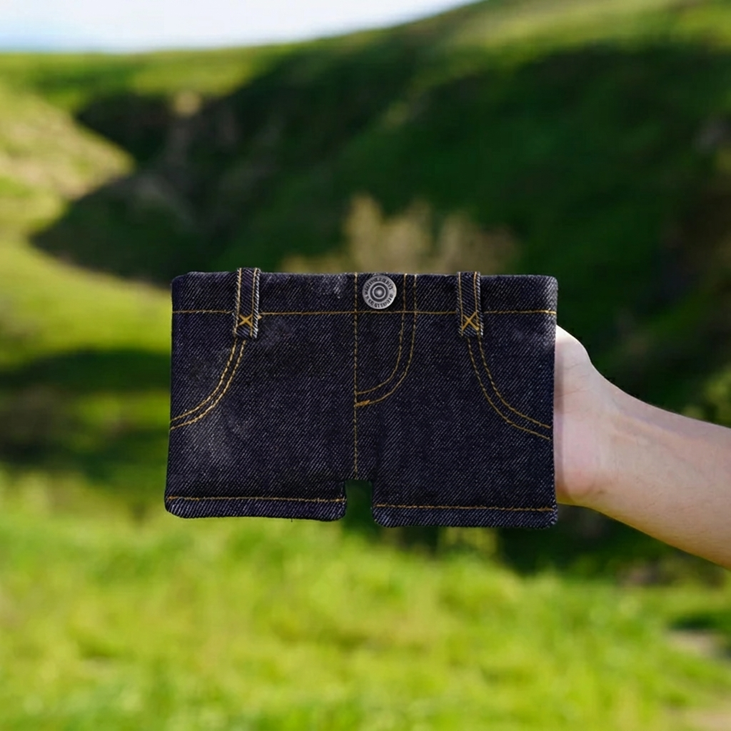 🔥 FINAL CLEARANCE: THE DENIM SHORTS WALLET — JUST $29.99 🔥
