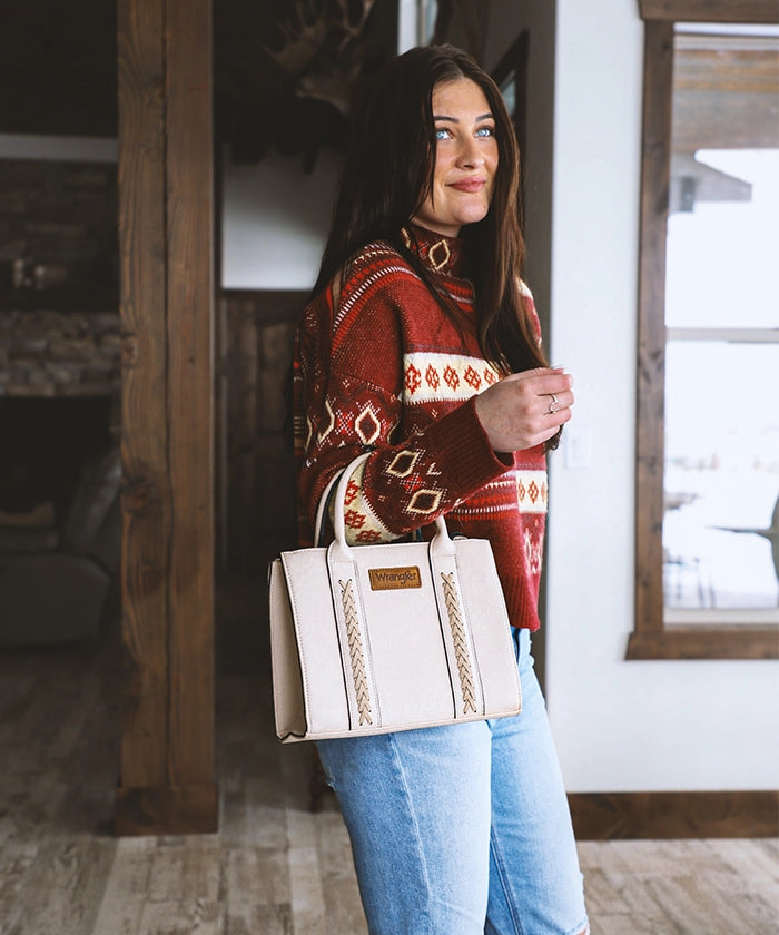 Wrangler Whipstitch Tote Bag