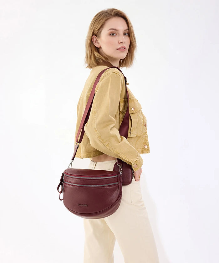 Montana West Dual Zipper Bum Bag