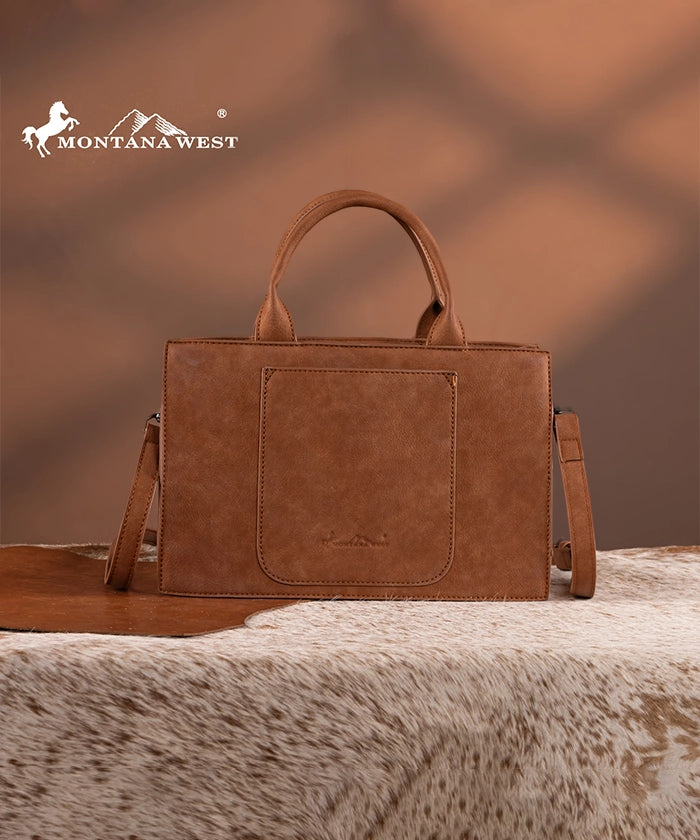 Montana West Floral Tooled Tote Bag Collection