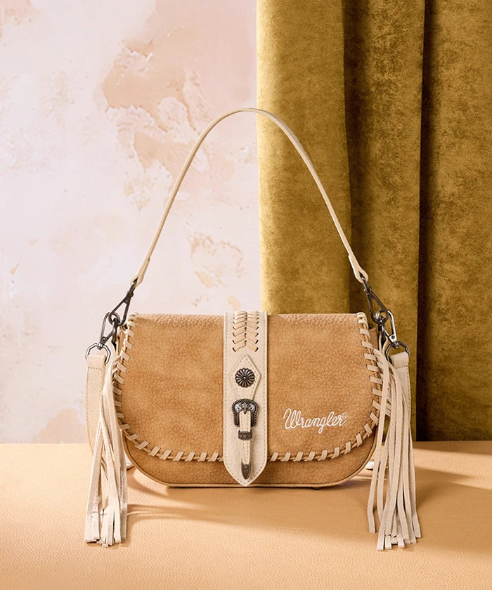 Wrangler Western Fringe Shoulder Bag