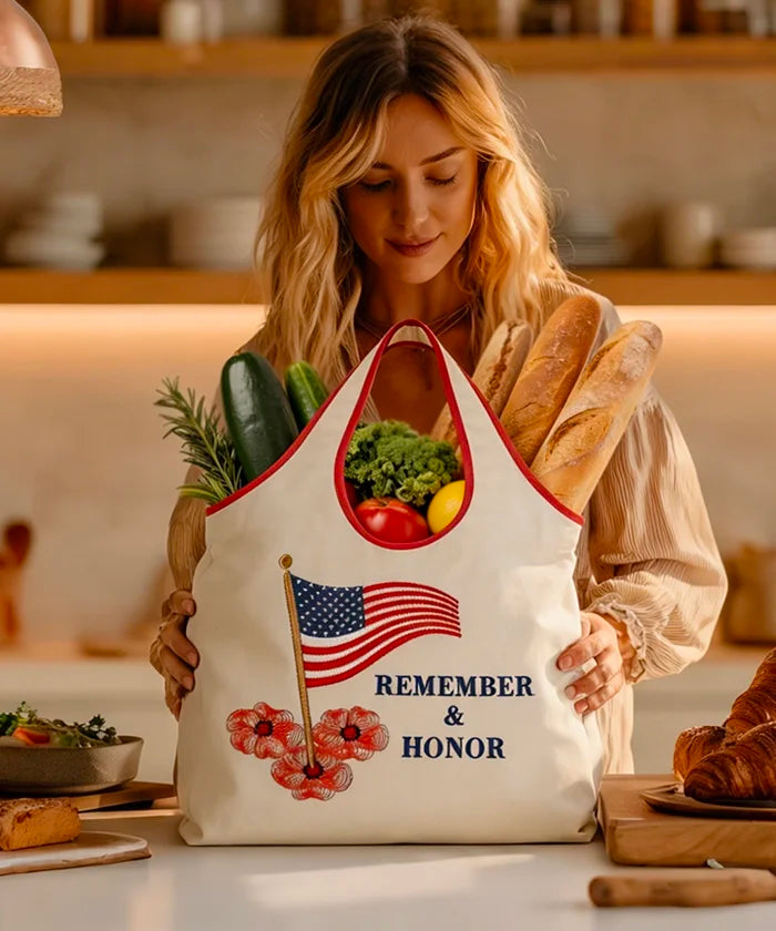 Montana West (USA) 250th Anniversary Reusable Grocery Bag (Preorder, Ships 5/20)