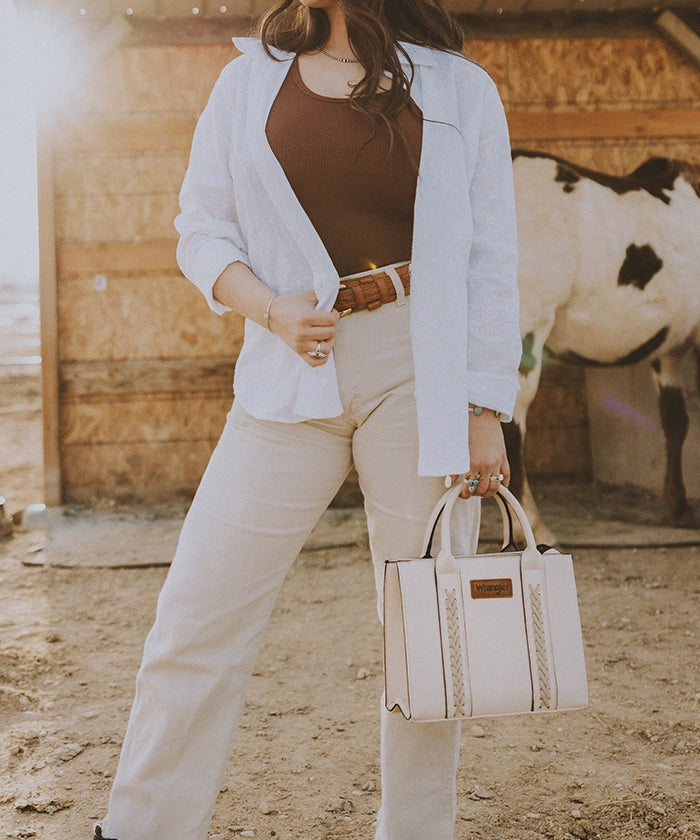 Wrangler Whipstitch Tote Bag