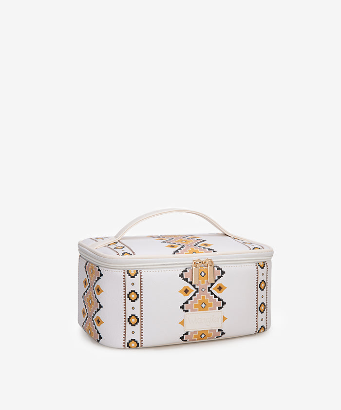 Wrangler Leopard PU Makeup Bag