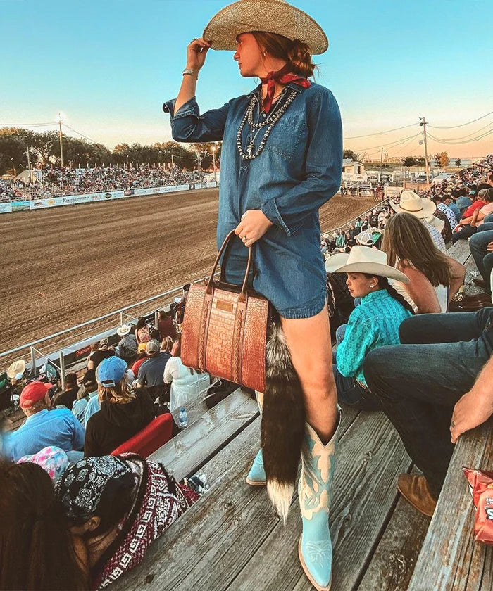 Wrangler Whipstitch Tote Bag