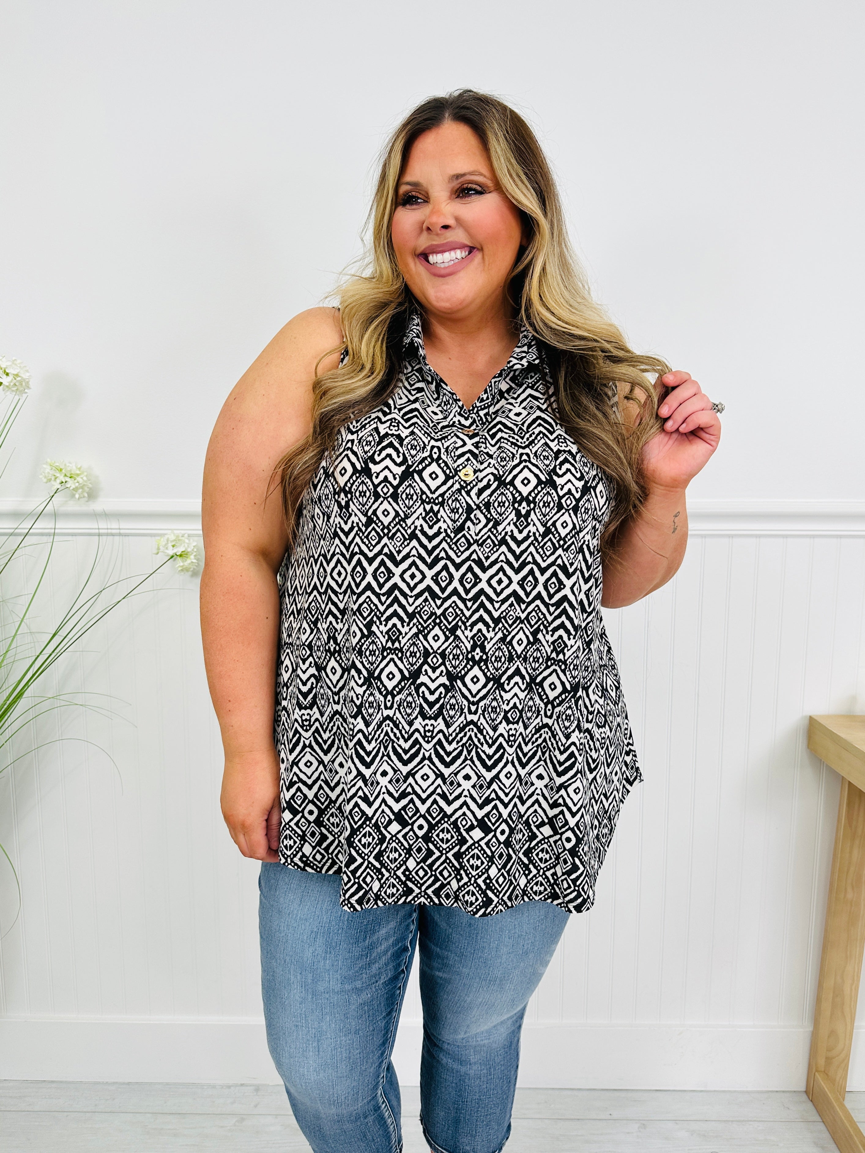 Styled For Summer Tank Top In Chicago Print