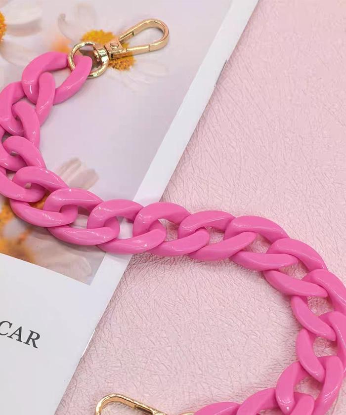 Montana West Acrylic Chain Strap