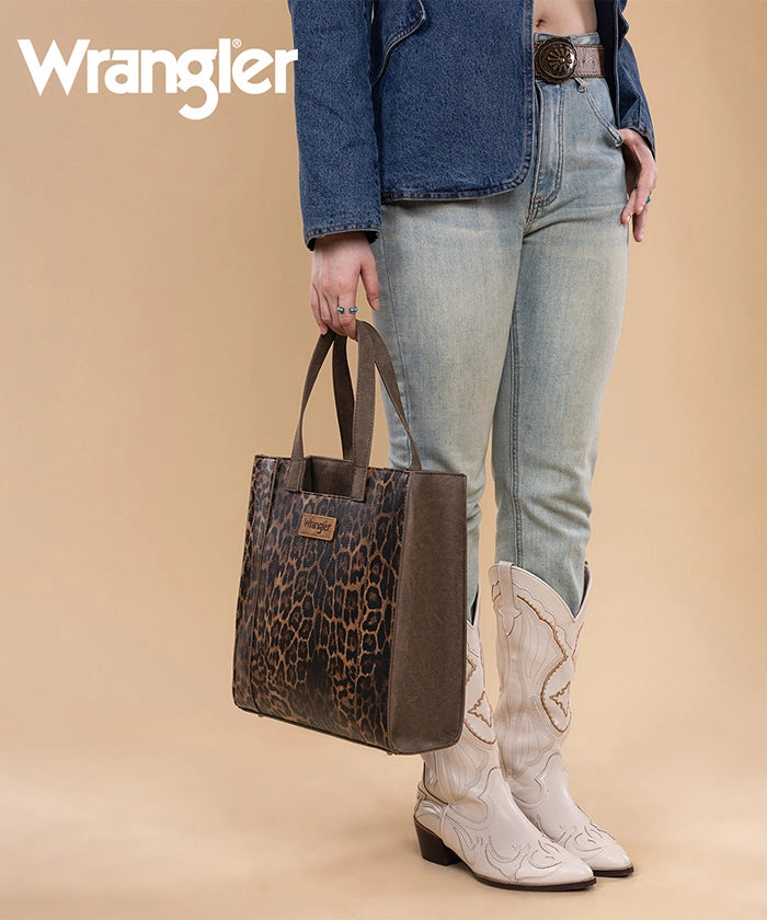 Wrangler Wildside Cheetah Tote Bag