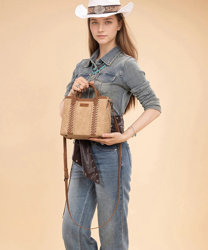 Wrangler Top Handle Crossbody Bag