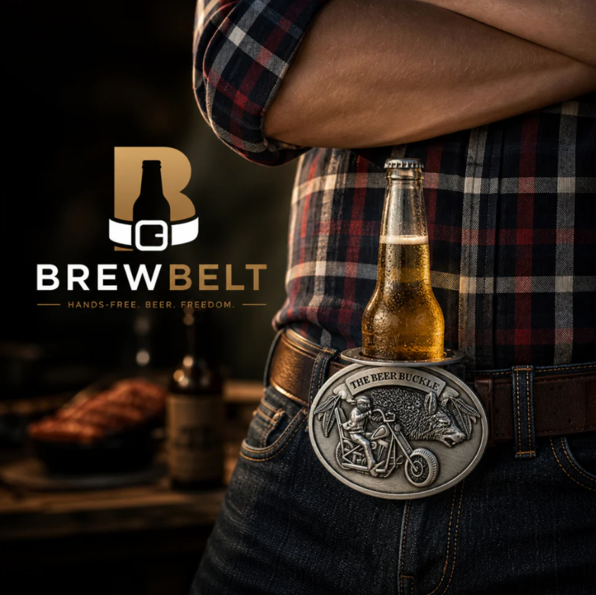 🎁 Perfect Gift for Beer Lovers – Country Beer Belt BuckleTM