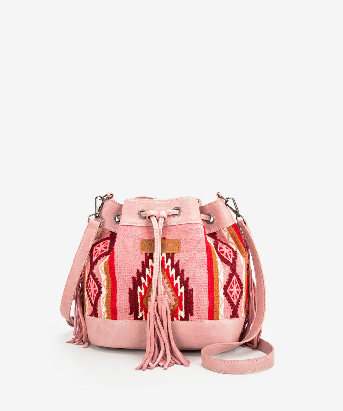 Wrangler Aztec Knitted Bucket Bag Collection