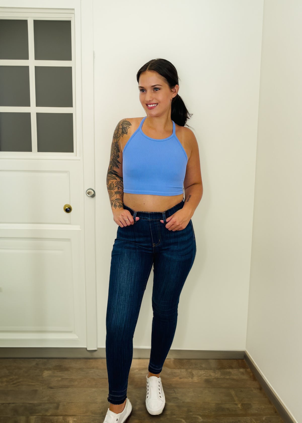 JUDY Tummy Control Pull On Skinny Jeans (Buy 2 Free Shipping)