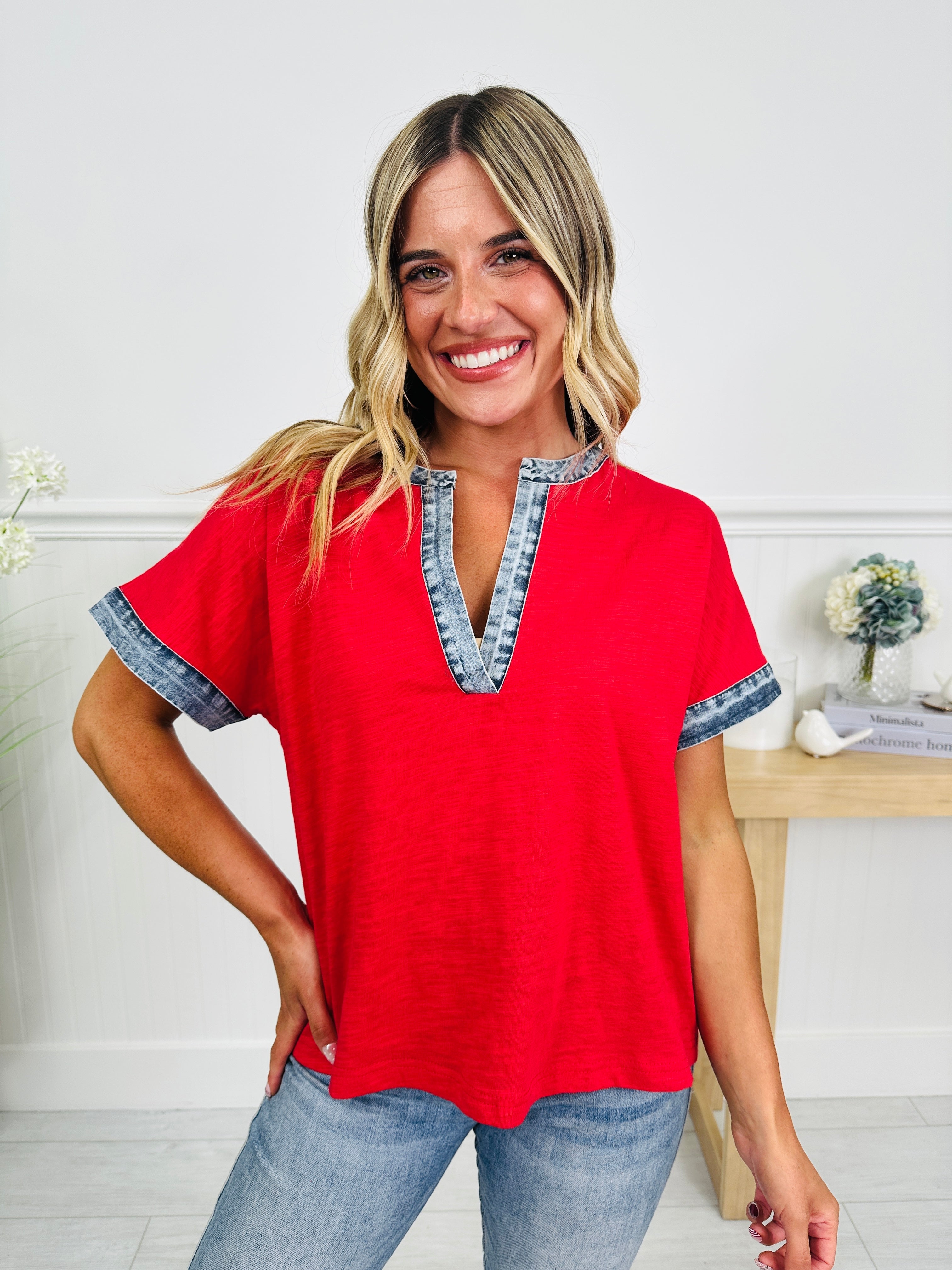 A Sure Thing Top In Multiple Colors