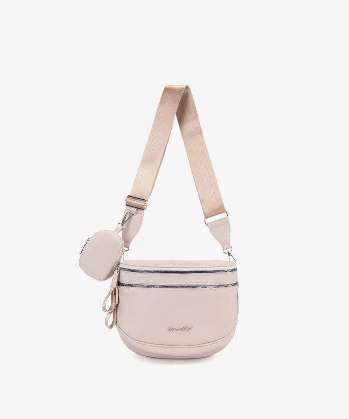 Montana West Dual Zipper Bum Bag
