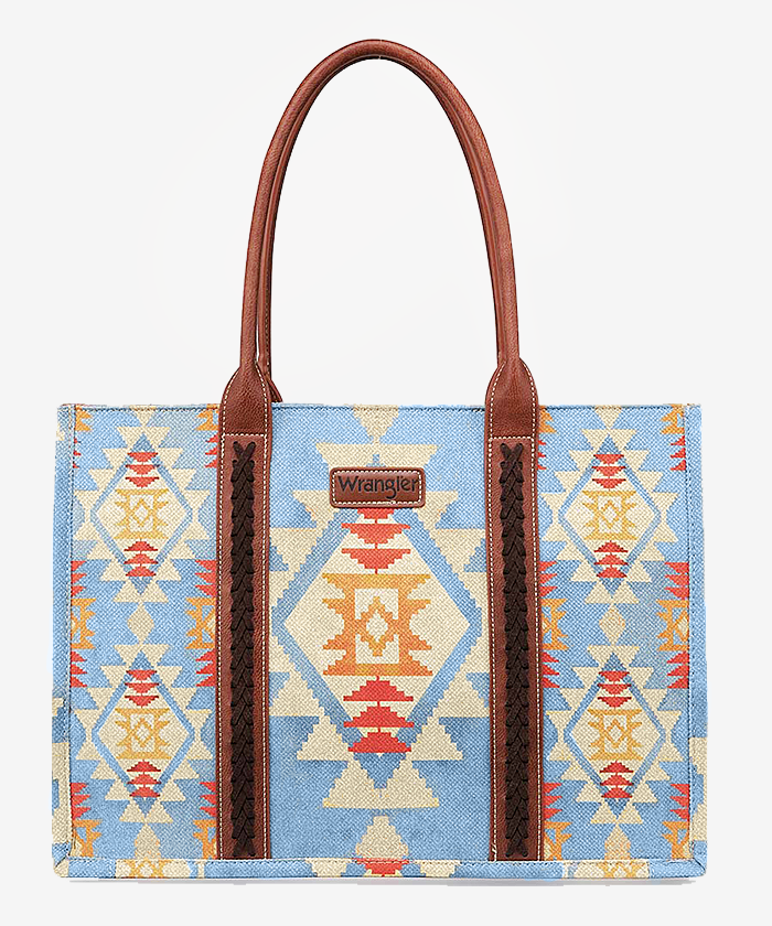 Wrangler Southwestern Crossbody Tote Bag