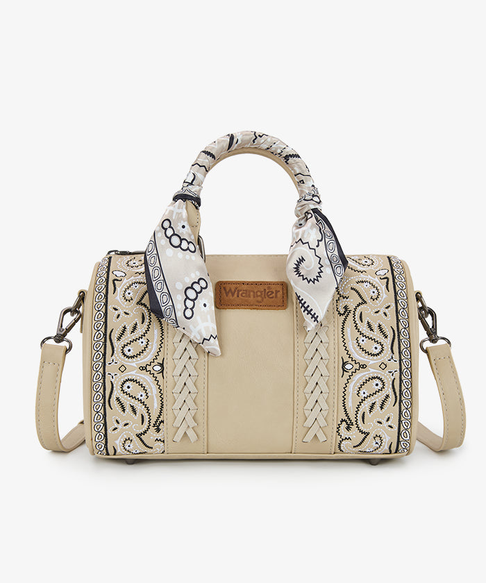 Wrangler Desert Paisley Boston Bag