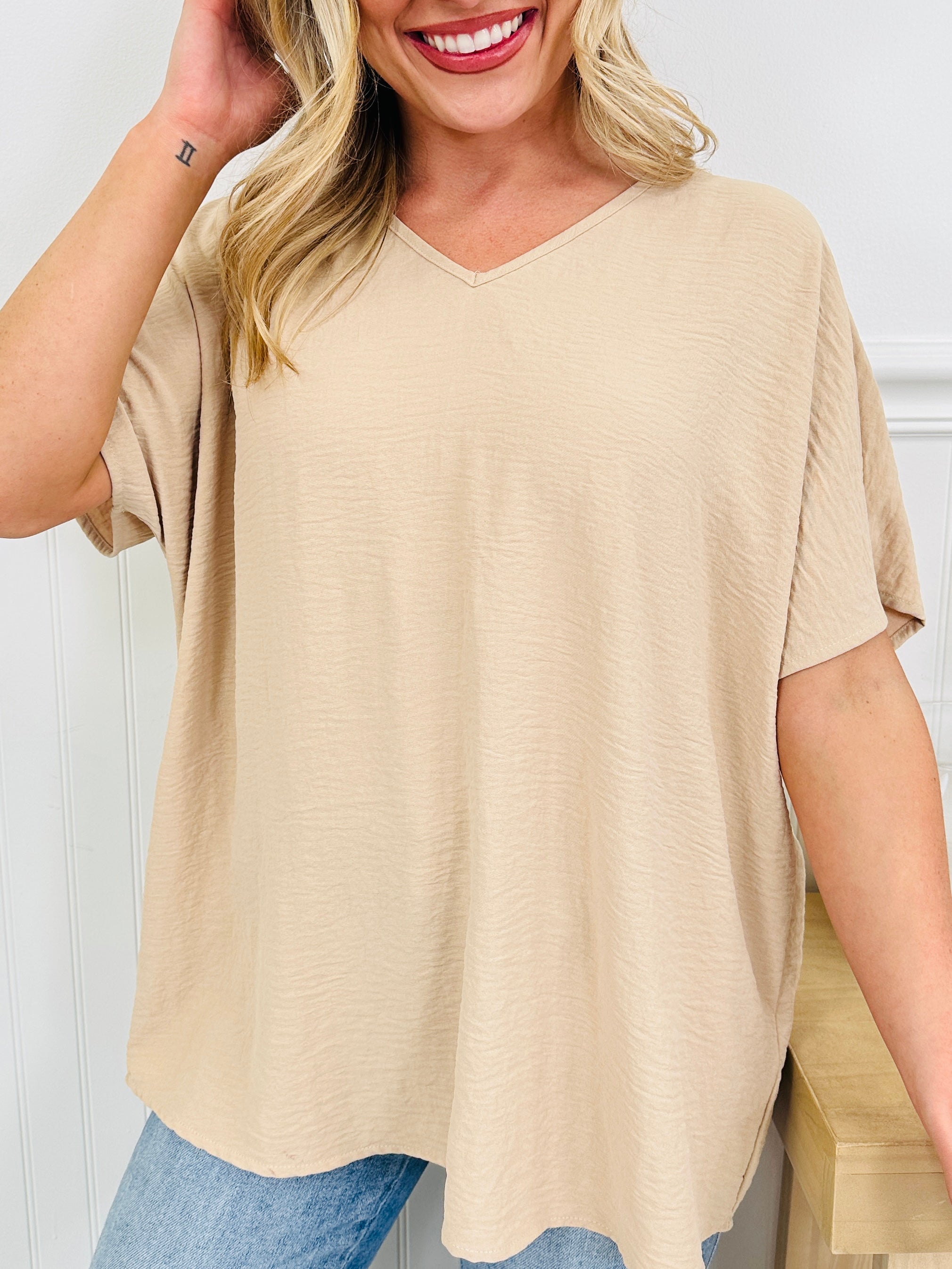 Go With The Flow Top In Multiple Colors