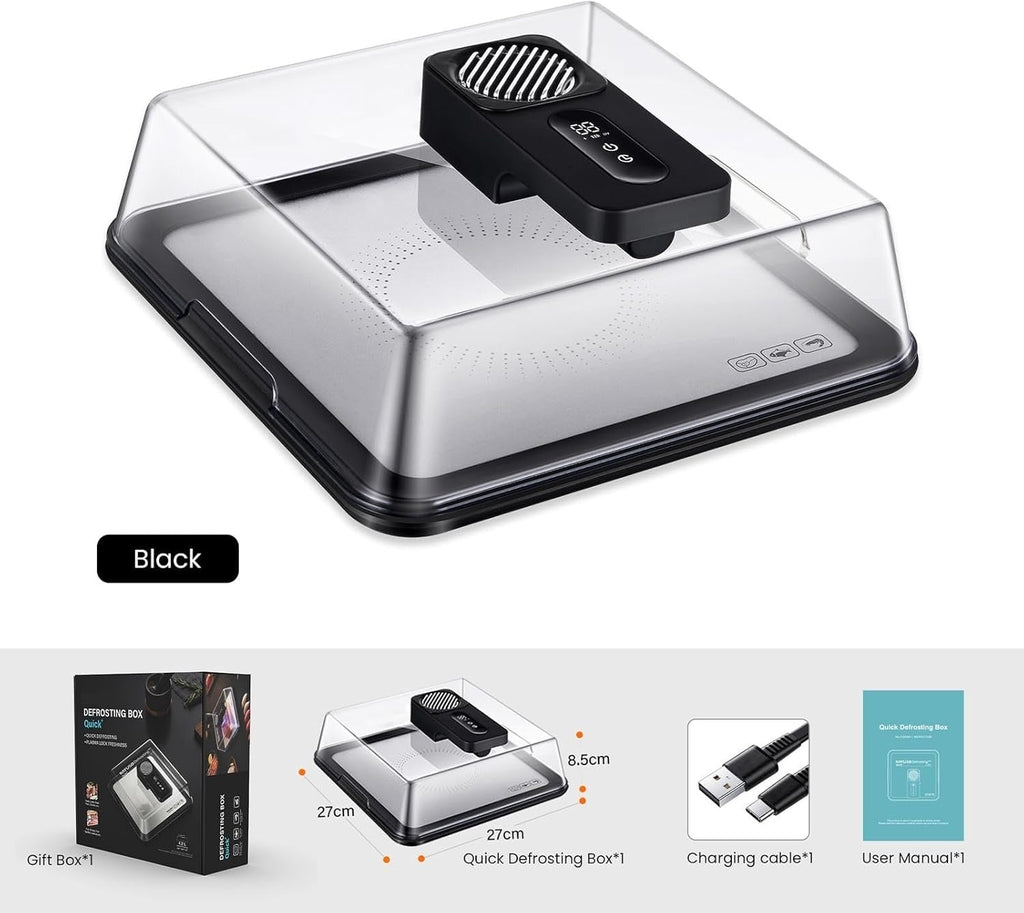 🔥50% OFF Today! M2 Rapid Defrost Tray – Thaw Frozen Meat in Minutes, Not Hours