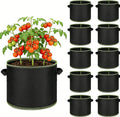 🌱5 Gallon Grow Bags - Heavy Duty Aeration Fabric Pots with Handles