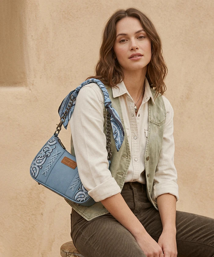 Wrangler Desert Paisley Shoulder Bag
