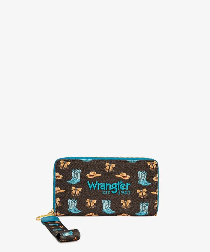 Wrangler Rodeo Icons Canvas Tote Bag