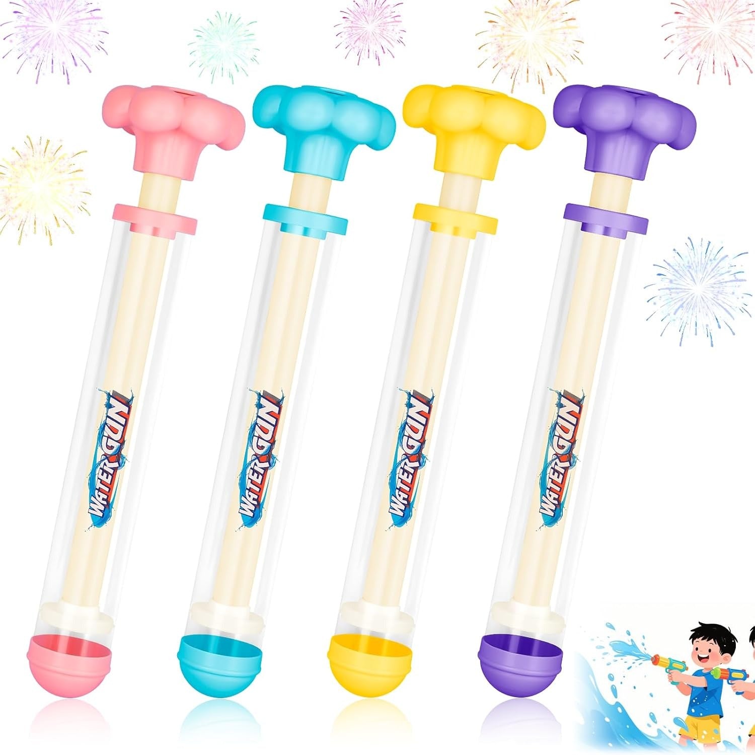 💥 Limited-Time 79% OFF! 🌊 Rotating Fireworks Water Gun – Ultimate Summer Toy