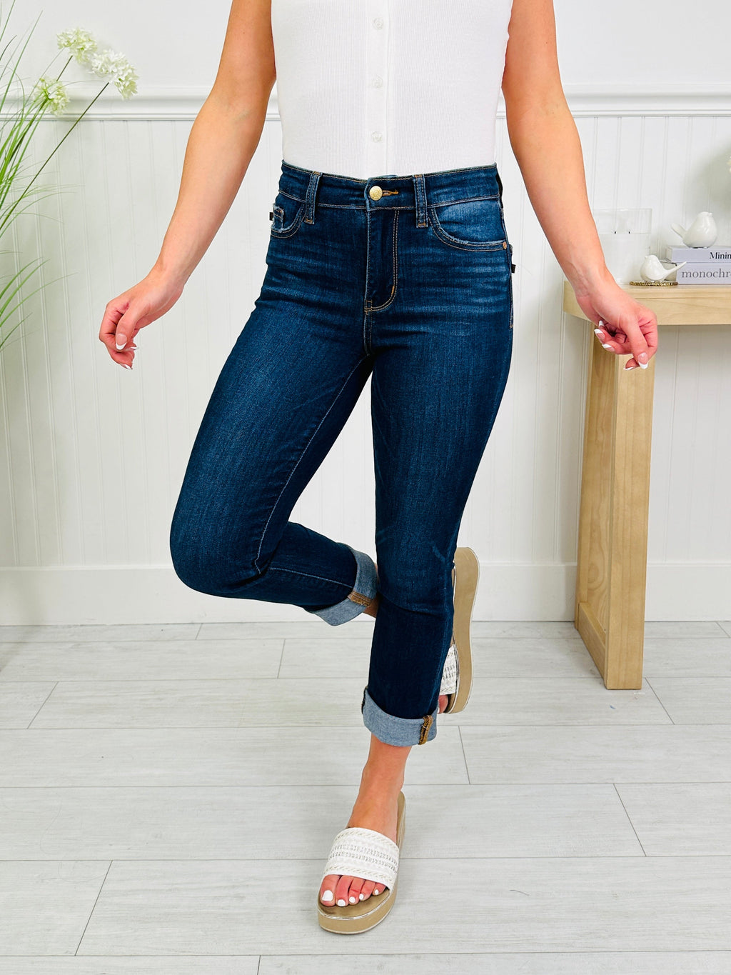 Judy Blue Here Comes The Sun Capris