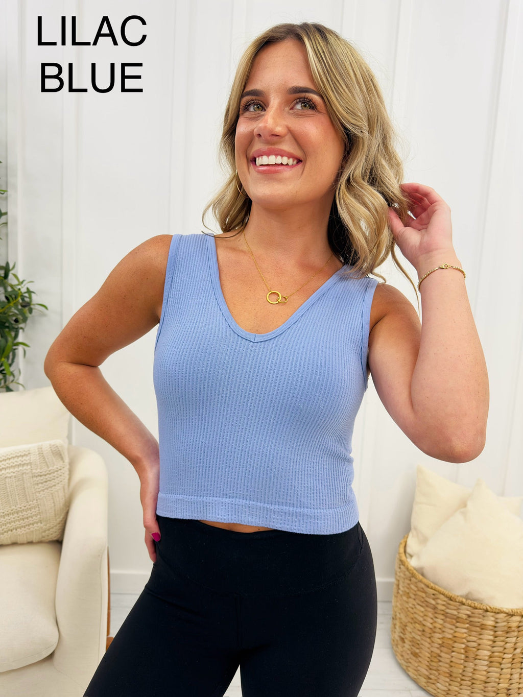 As Time Passes Tank Top in Multiple Colors