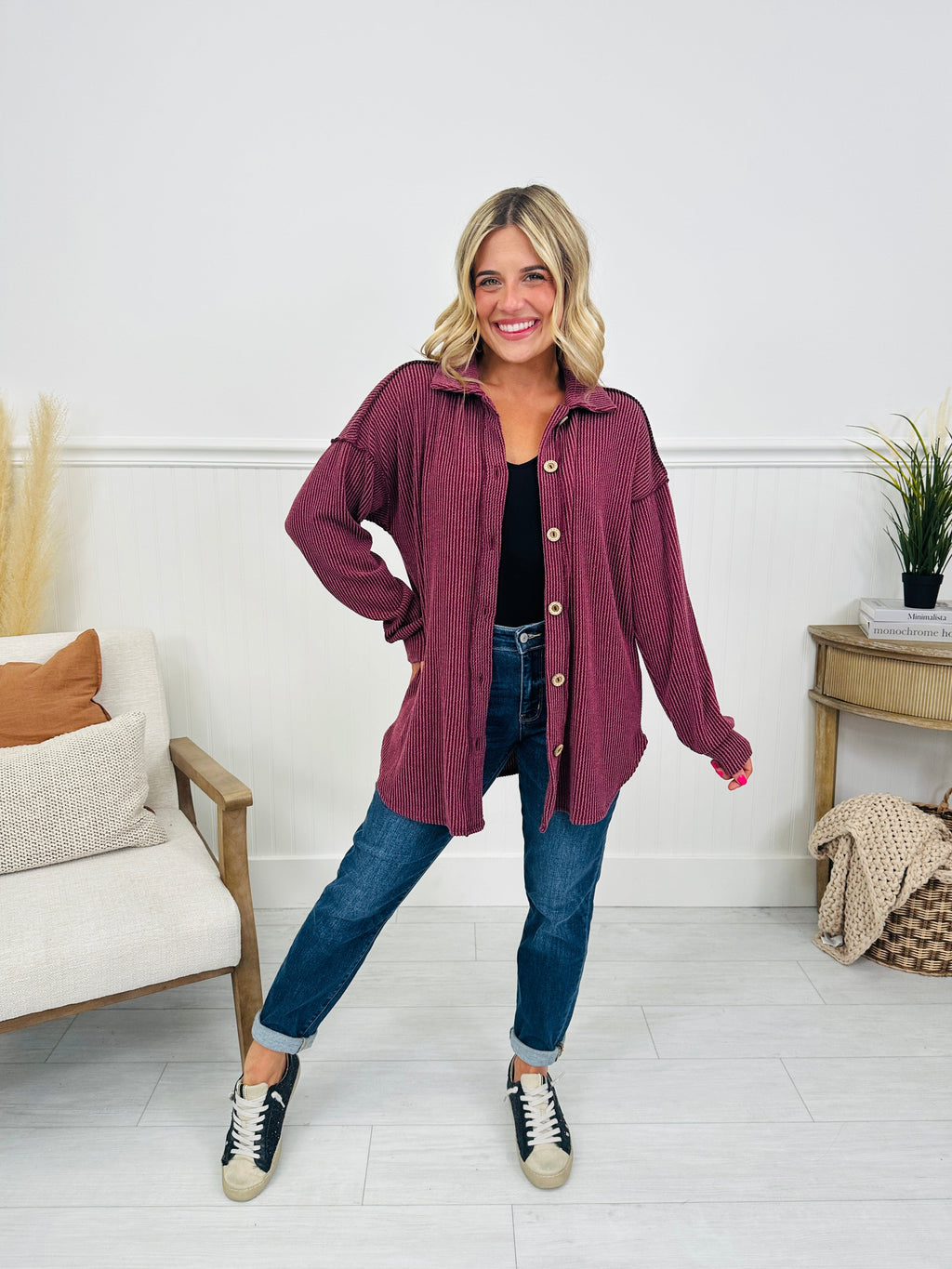 Fall Feelings Shacket In Multiple Colors
