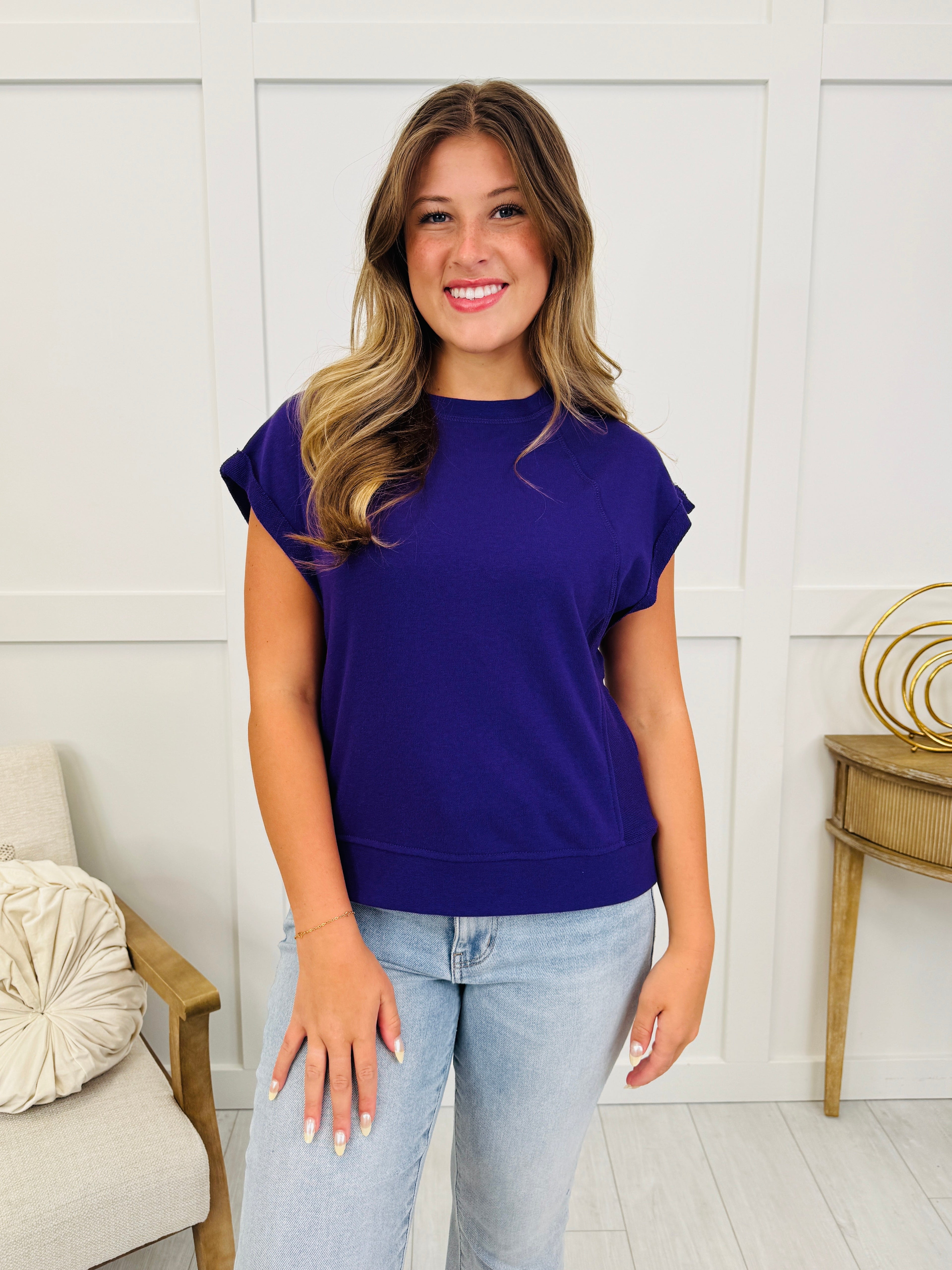 Small Town Saturday Top In Multiple Colors