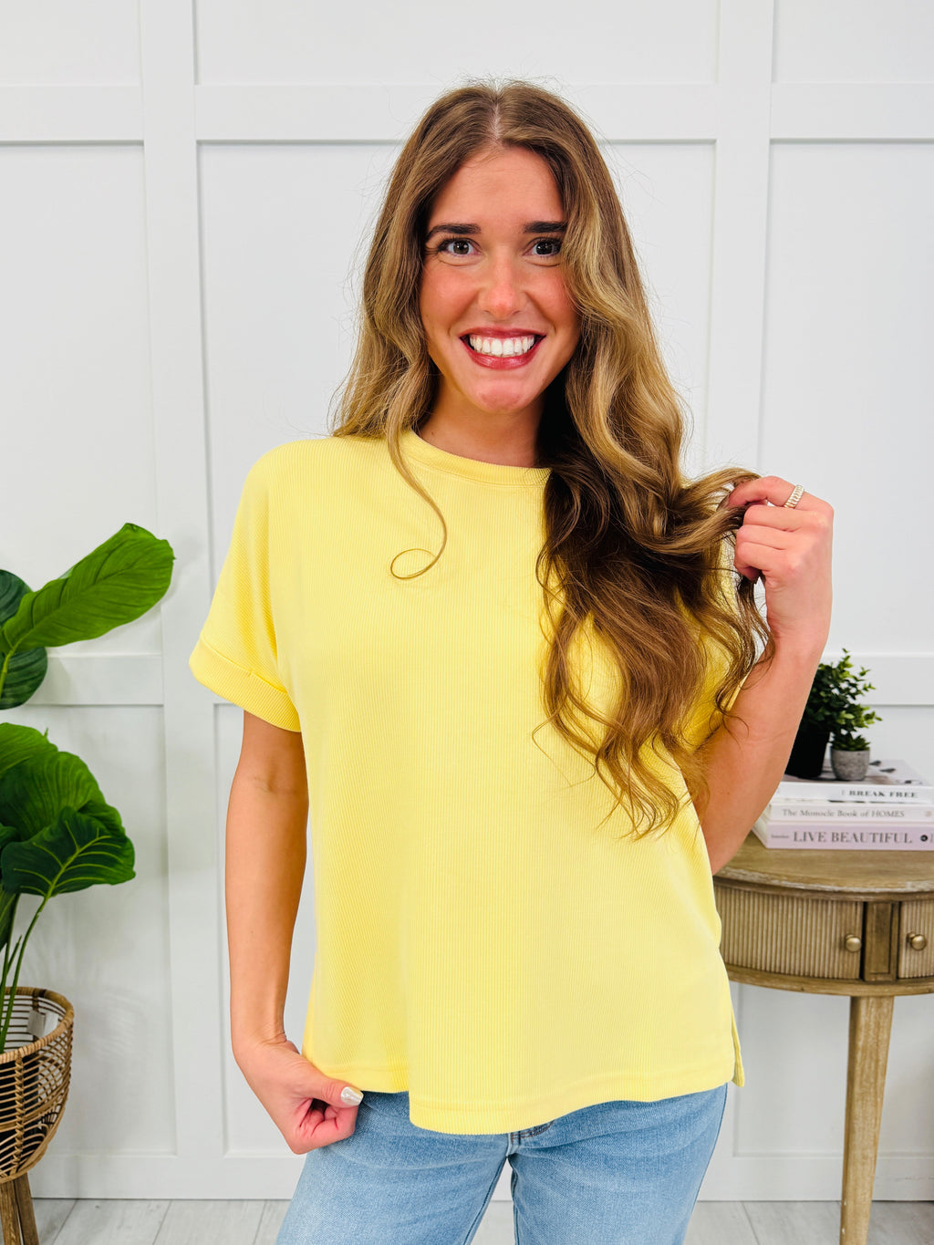 Off-Duty Top In Multiple Colors