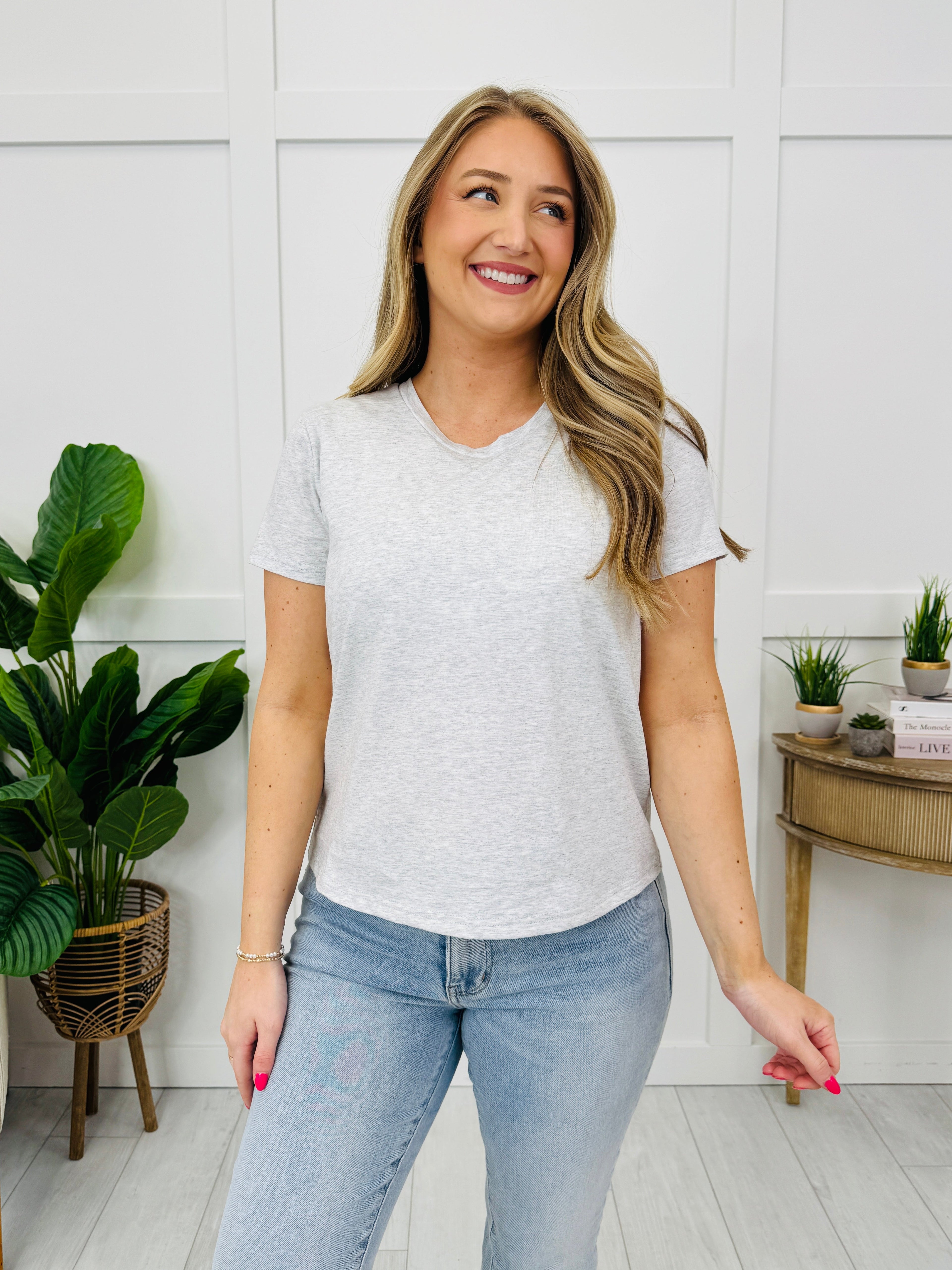 The Effortless Tee In Multiple Colors