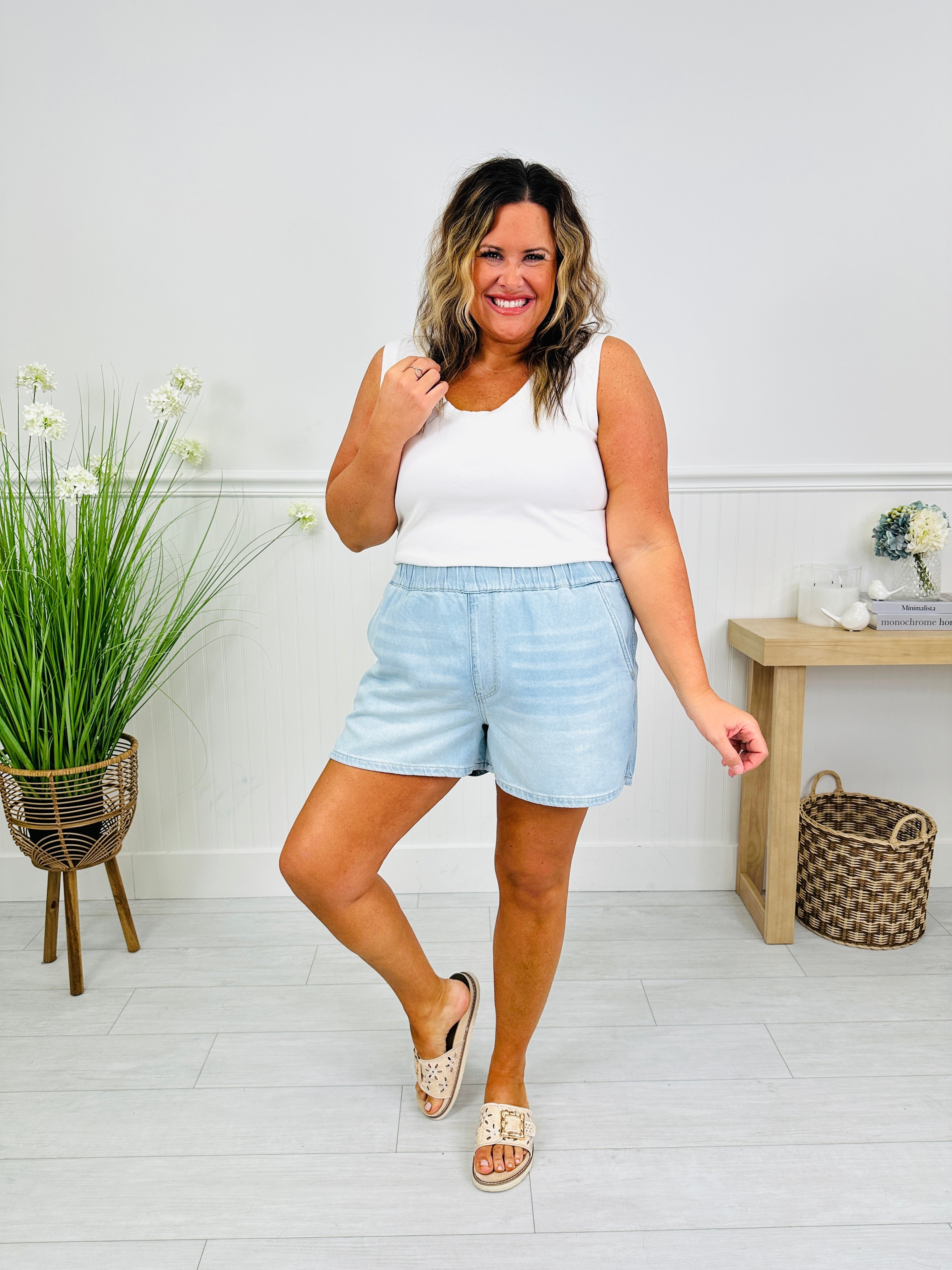 Judy Blue Pull It Together Boxer Shorts