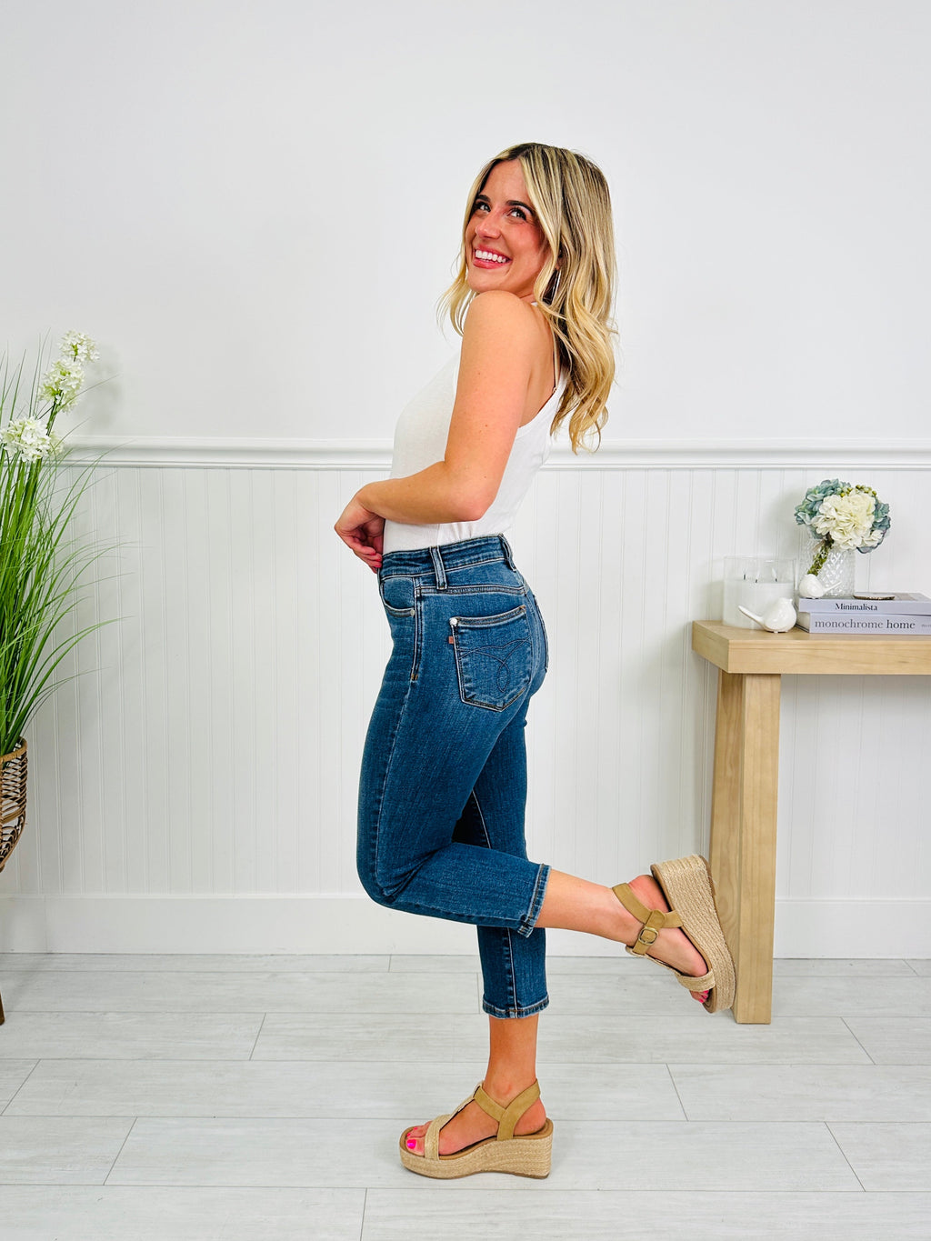 Judy Blue Daily Favorite Capri Jeans