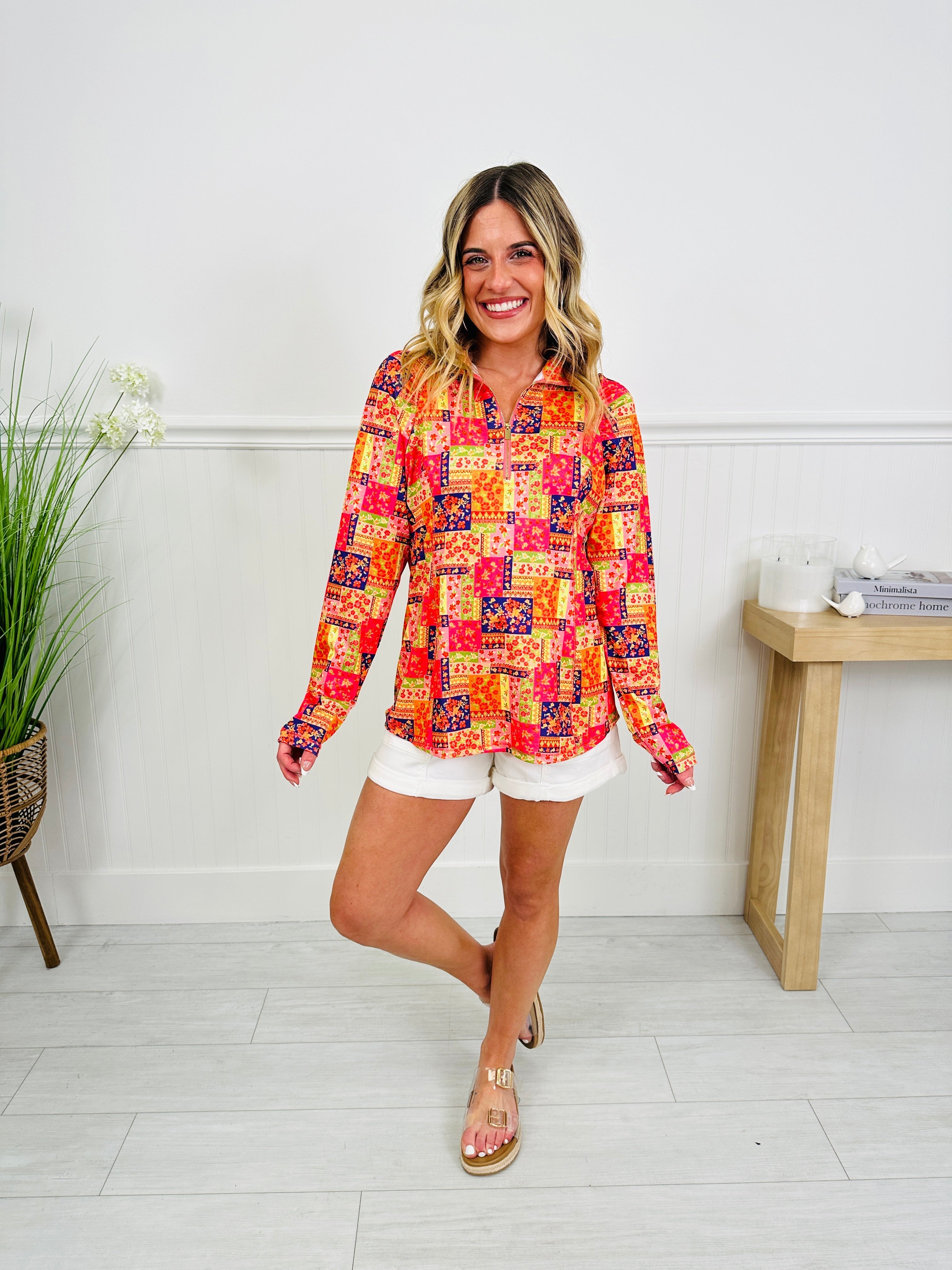 Where Spring Begins Top in Wilmington Print