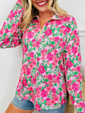 Where Spring Begins Top in Maui Print