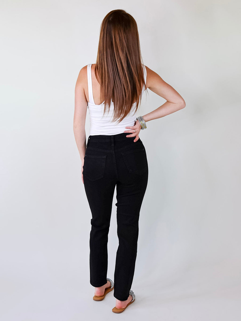 JUDY Tummy Control Cuffed Slim Fit Jeans (Buy 2 Free Shipping)