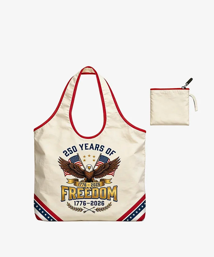 Montana West Vintage American Flag Tote Bag