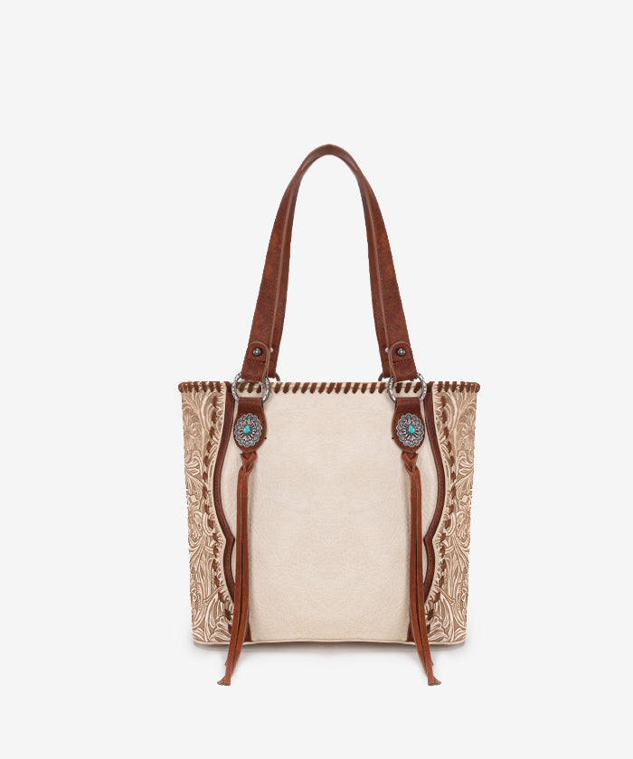 Trinity Ranch Floral Tooled Concealed Carry Tote Bag Collection
